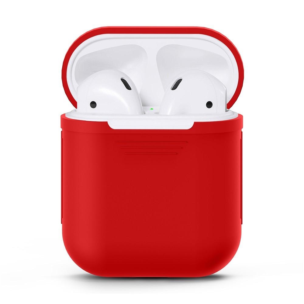 Silikonecover Apple AirPods rød