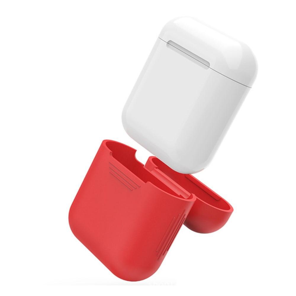 Silikonecover Apple AirPods rød