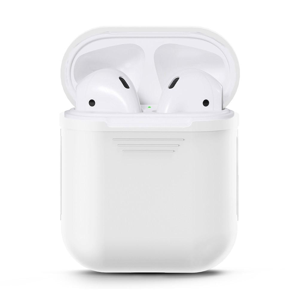 Silikonecover Apple AirPods hvid