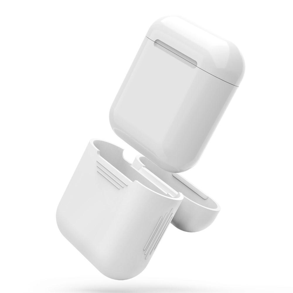 Silikonecover Apple AirPods hvid