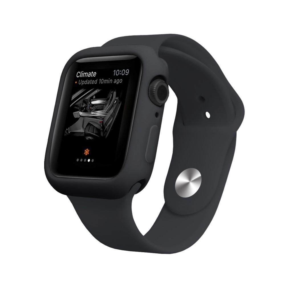 Silikonecover Apple Watch 44mm sort