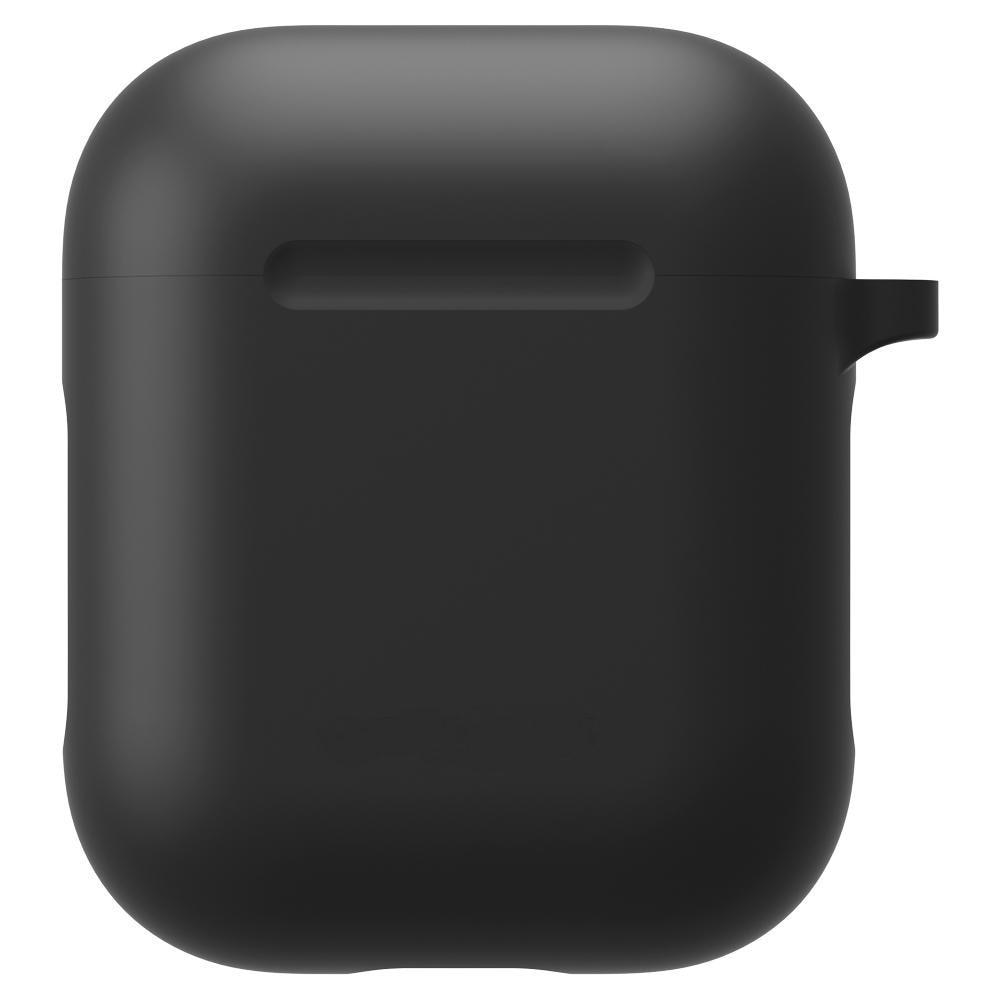 Silikonecover med karabinhage Apple AirPods sort