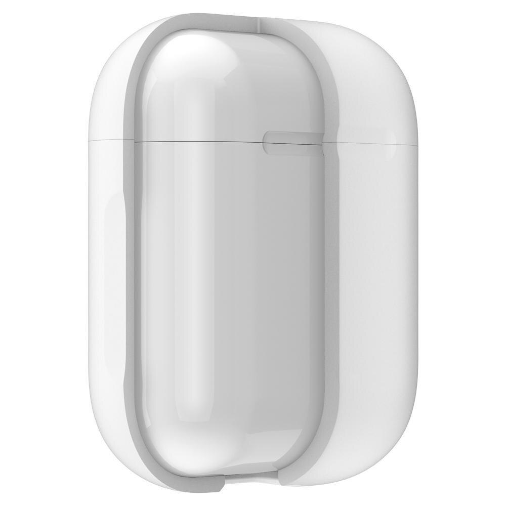 Silikonecover med karabinhage Apple AirPods hvid