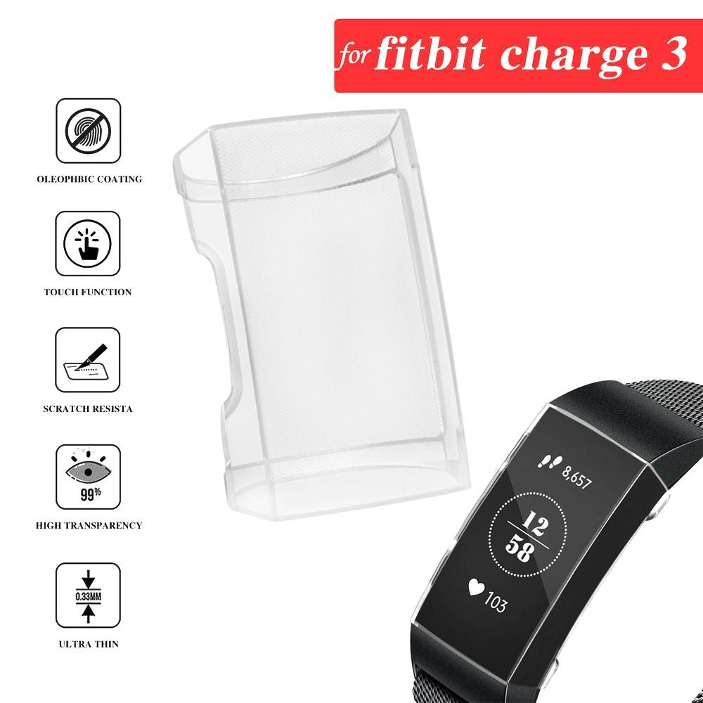 Cover Fitbit Charge 3/4 gennemsigtig