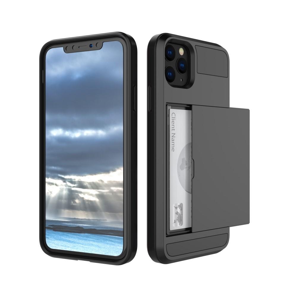 Cover Kortholder Apple iPhone 11 Pro sort