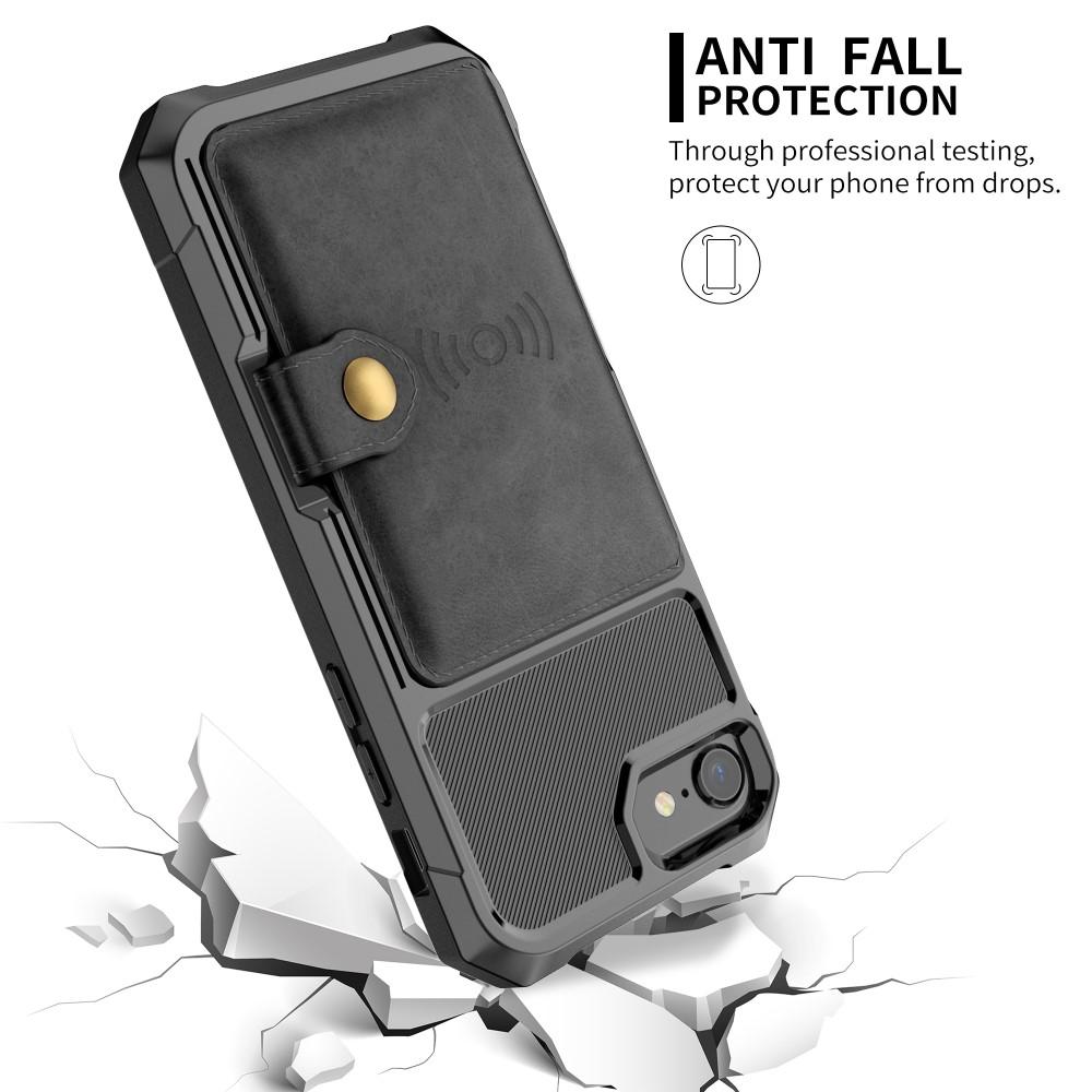 Tough Multi-slot Case iPhone 6/6S/7/8/SE sort