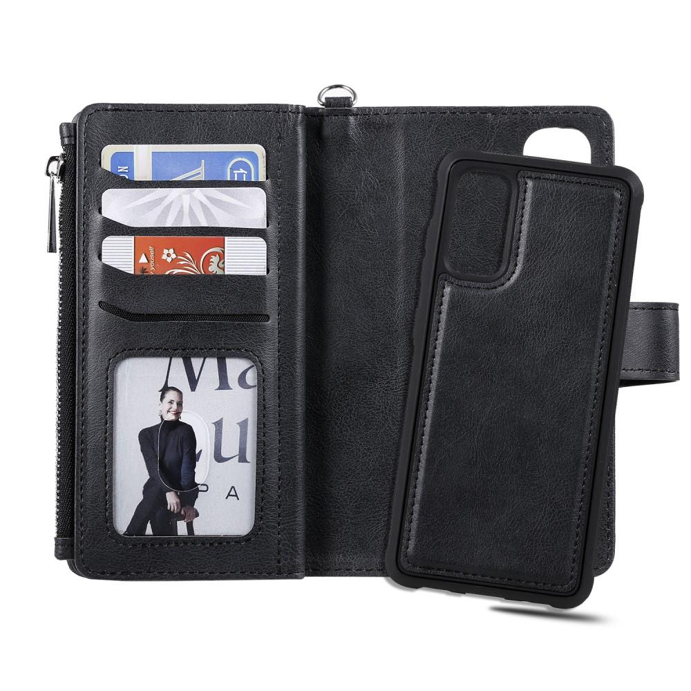 Zipper Magnet Wallet Galaxy S20 sort