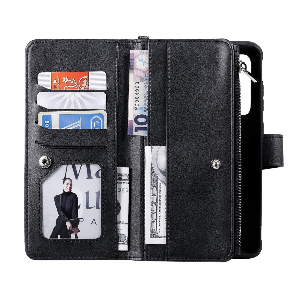 Zipper Magnet Wallet Galaxy S20 Ultra sort