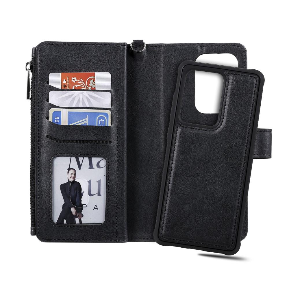 Zipper Magnet Wallet Galaxy S20 Ultra sort