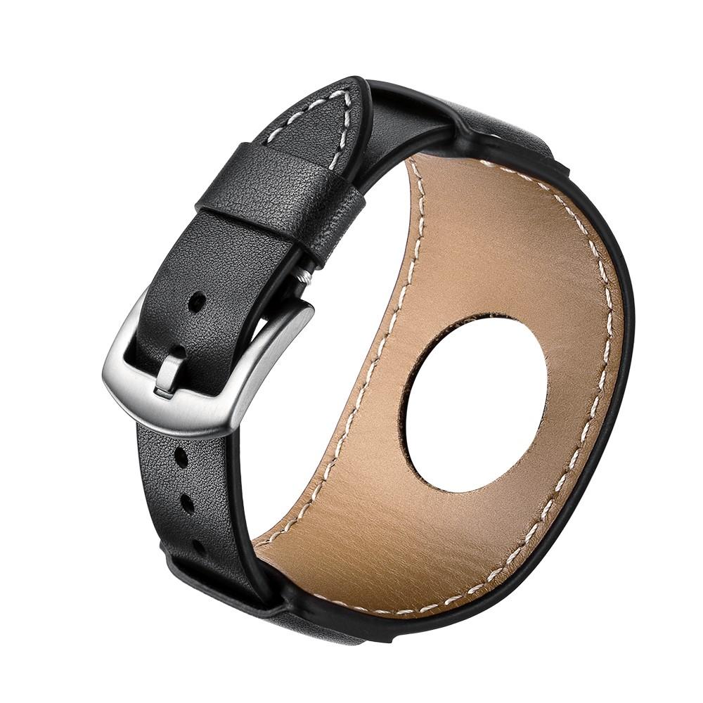 Brett Læderrem Apple Watch 44mm sort