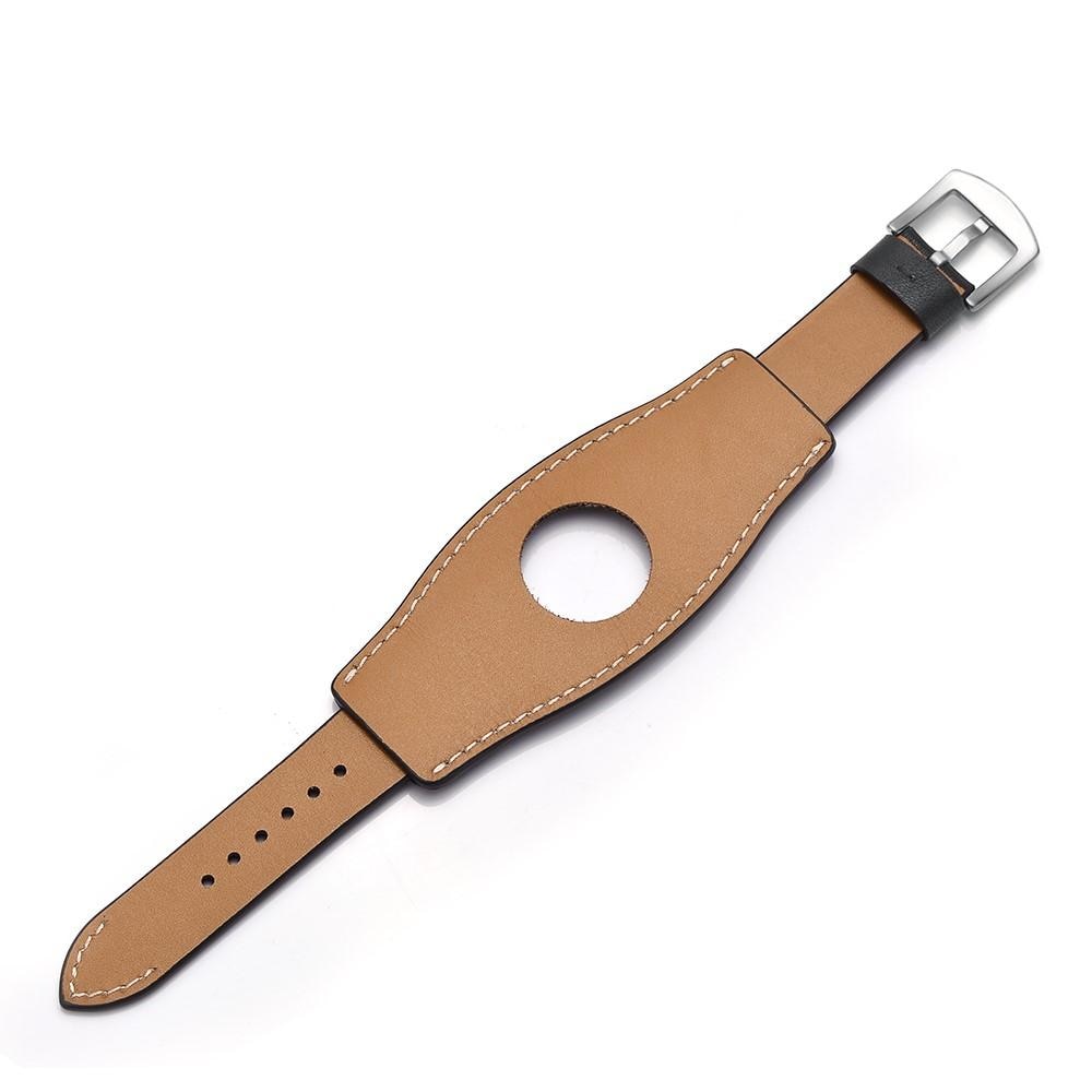 Brett Læderrem Apple Watch 45mm Series 9 sort