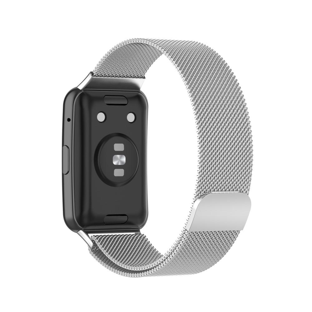 Armbånd Milanese Huawei Watch Fit Sølv