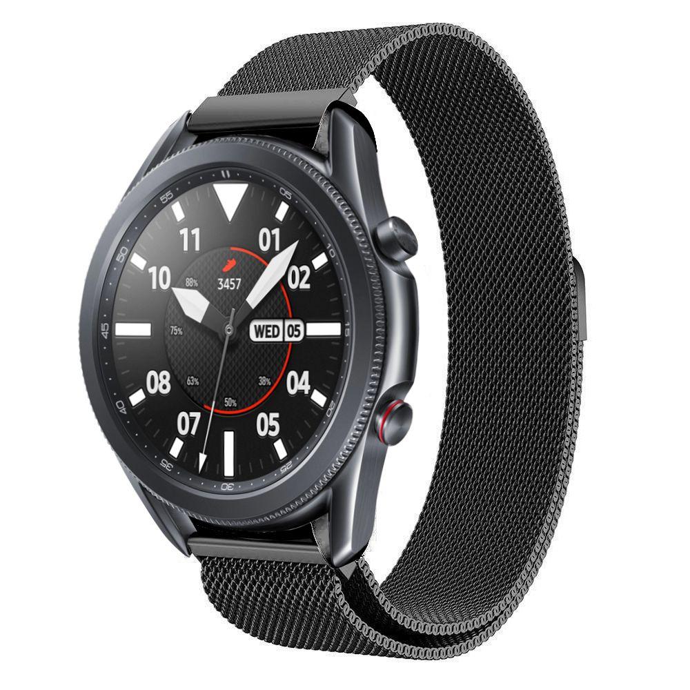 Armbånd Milanese Samsung Galaxy Watch 3 41mm sort