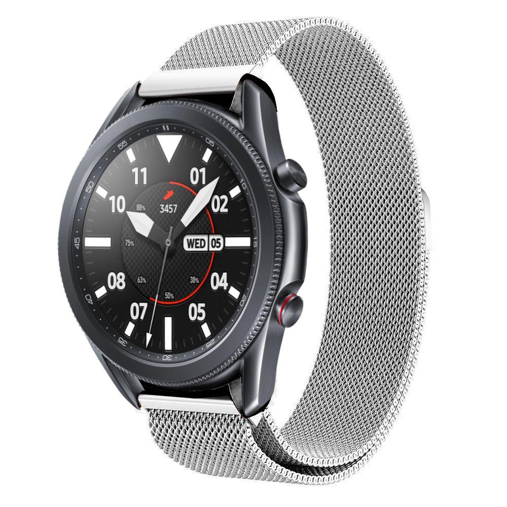 Armbånd Milanese Samsung Galaxy Watch 3 45mm sølv