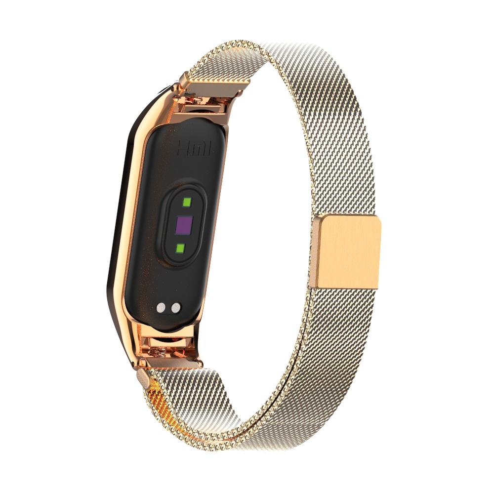 Armbånd Milanese Xiaomi Mi Band 5/6 rose guld