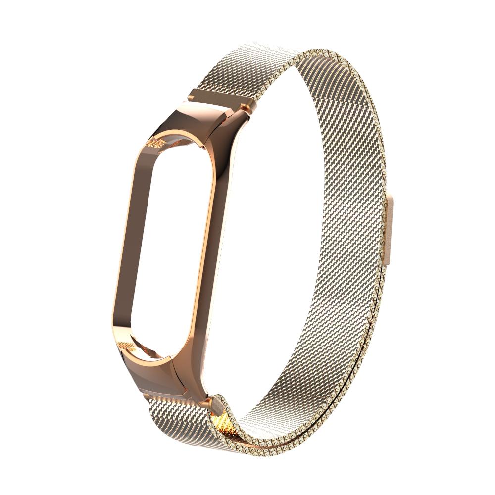 Armbånd Milanese Xiaomi Mi Band 5/6 rose guld