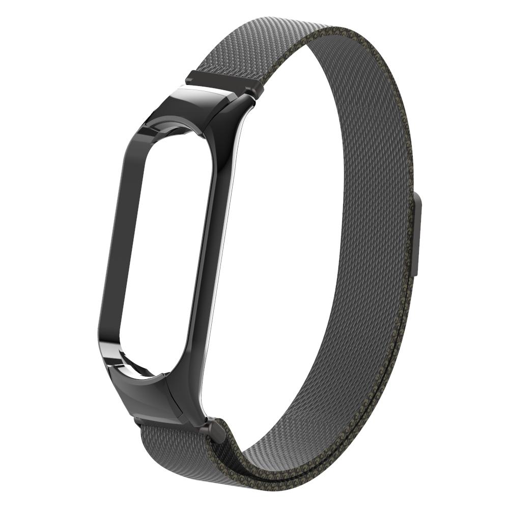 Armbånd Milanese Xiaomi Mi Band 5/6 sort