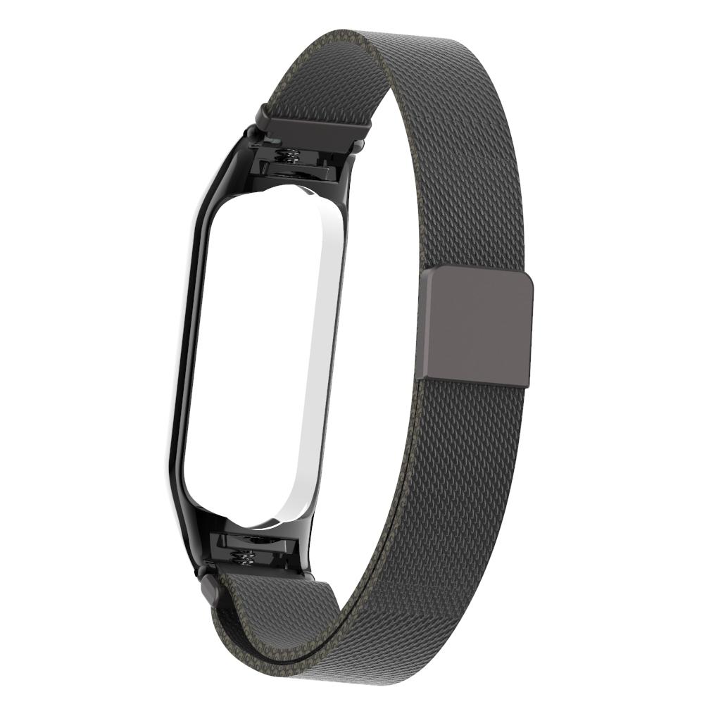 Armbånd Milanese Xiaomi Mi Band 5/6 sort