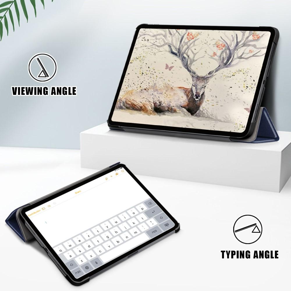 Etui Tri-fold iPad Air 10.9 2020/2022 blå