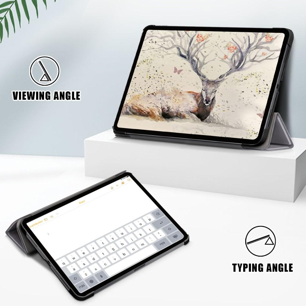 Etui Tri-fold iPad Air 10.9 2020/2022 grå