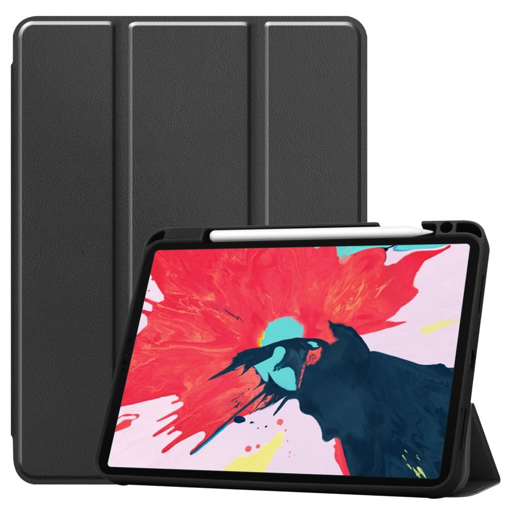 Etui Tri-fold med Pencil-holder iPad Pro 11 2nd Gen (2020) sort