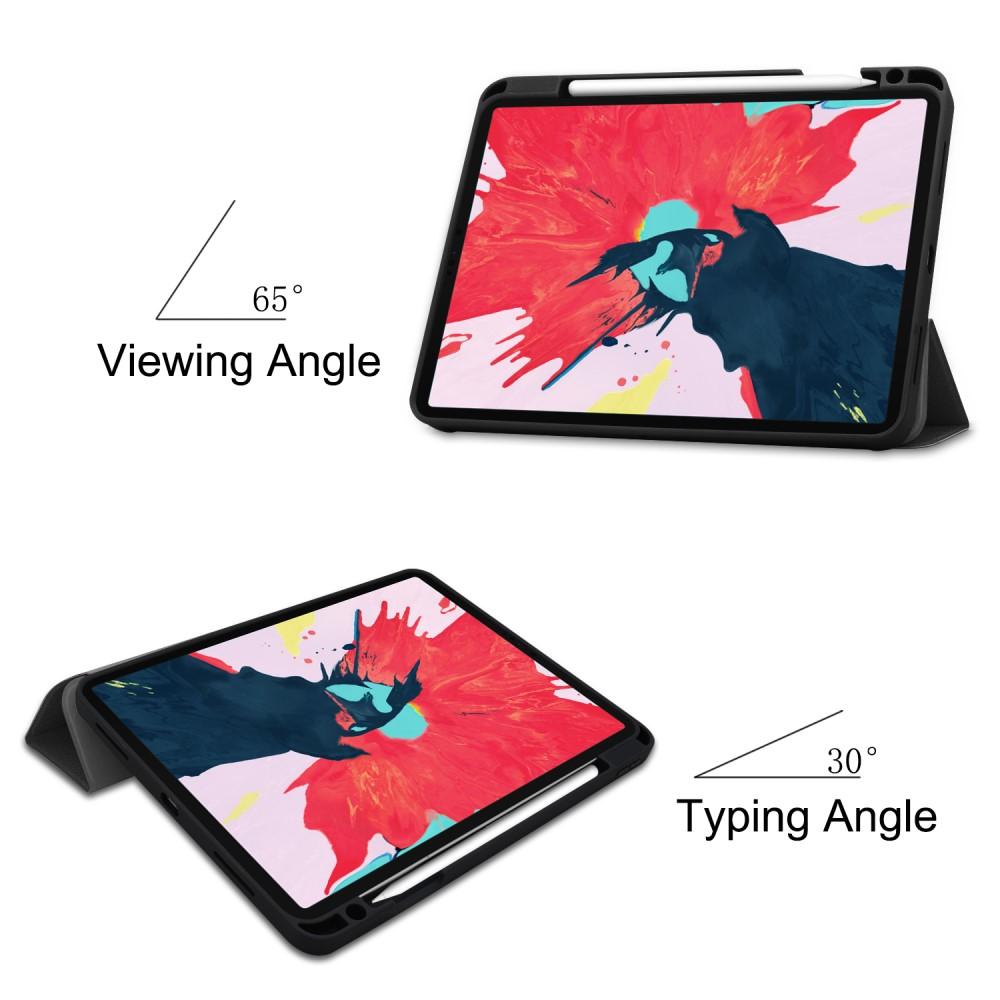 Etui Tri-fold med Pencil-holder iPad Pro 11 2018/2020 sort