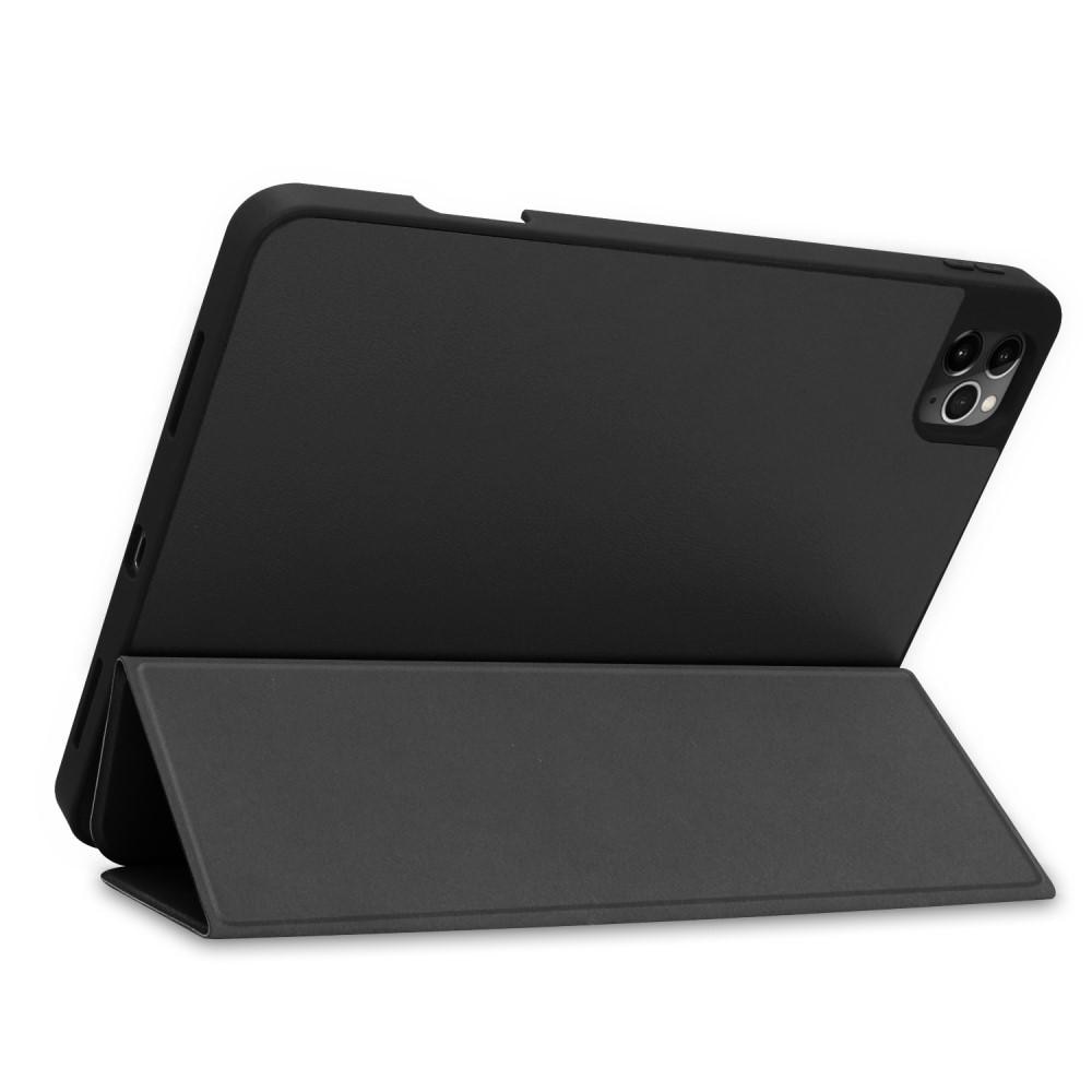 Etui Tri-fold med Pencil-holder iPad Pro 12.9 3rd Gen (2018) sort