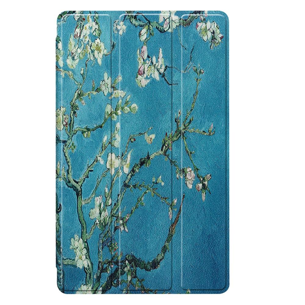 Etui Tri-fold Samsung Galaxy A7 Lite - Kirsebærblomster