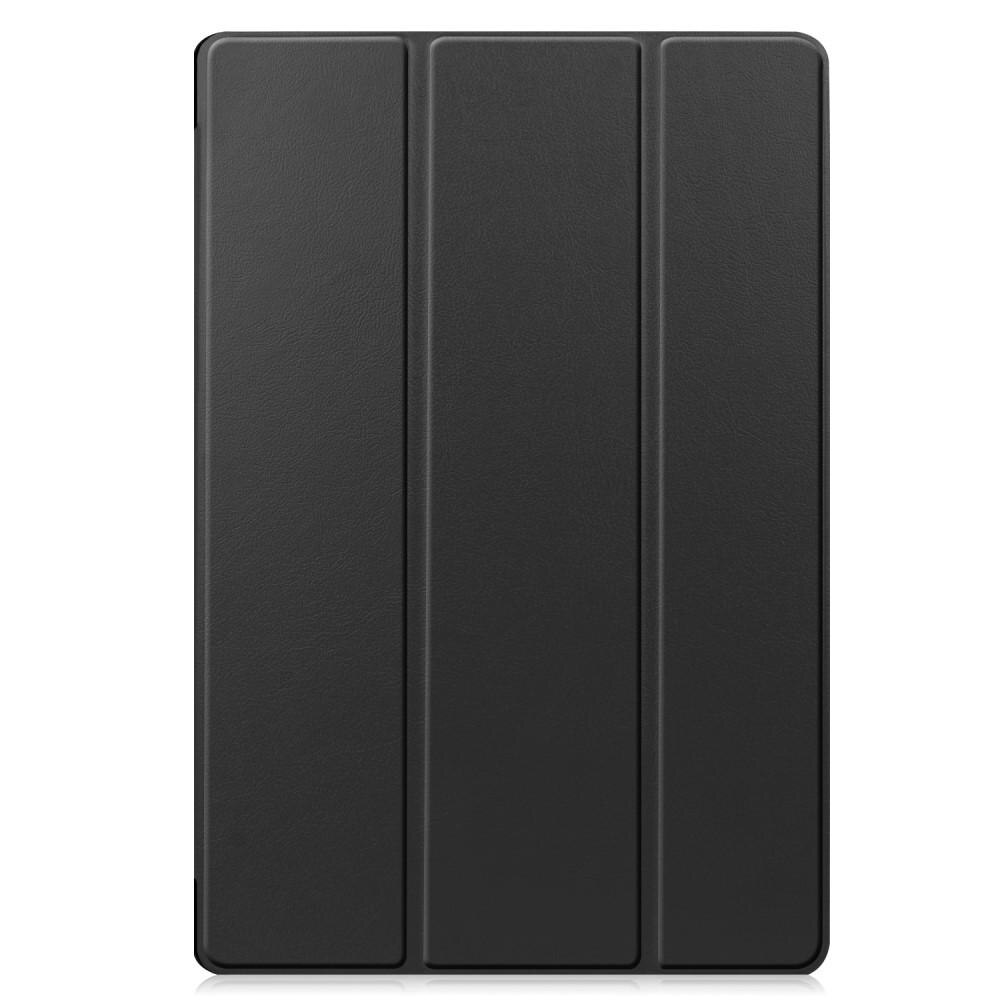   Etui Tri-fold med Pencil-holder Sort
