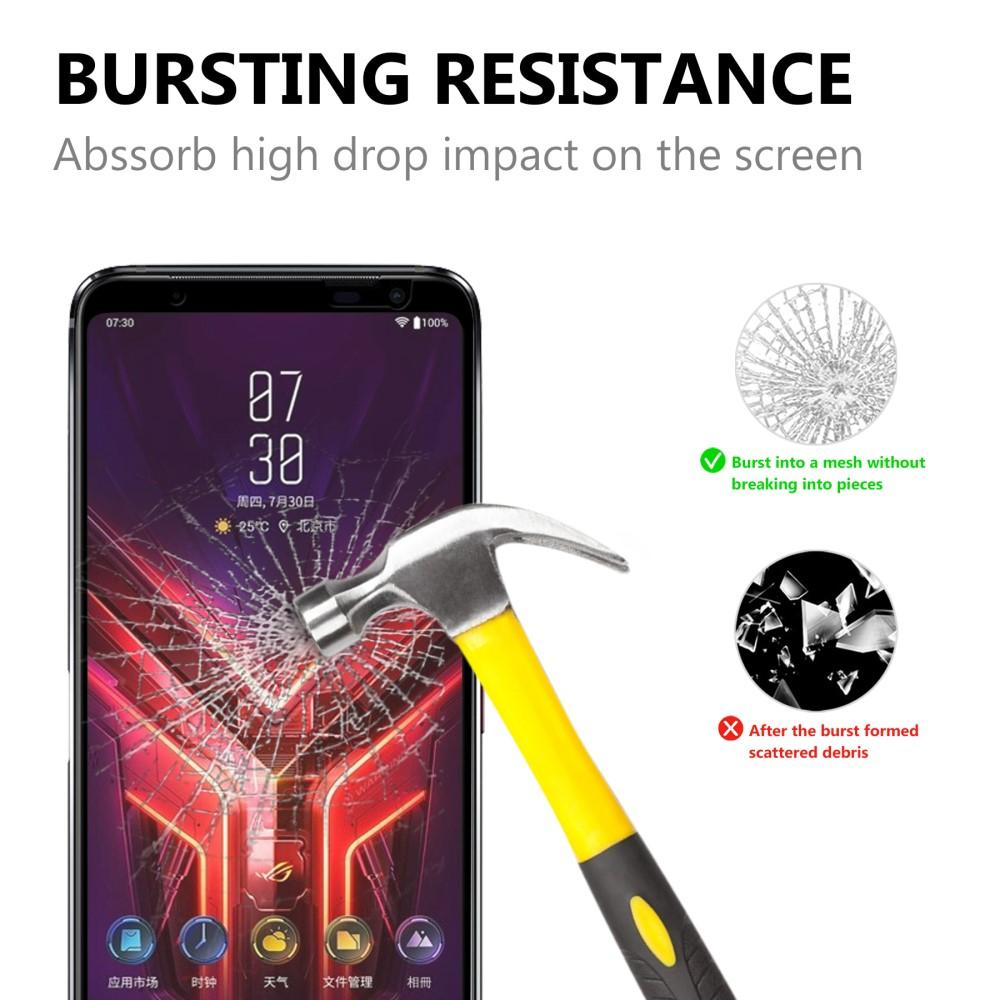 Full-fit Hærdet Glas Skærmbeskytter Asus ROG Phone 5