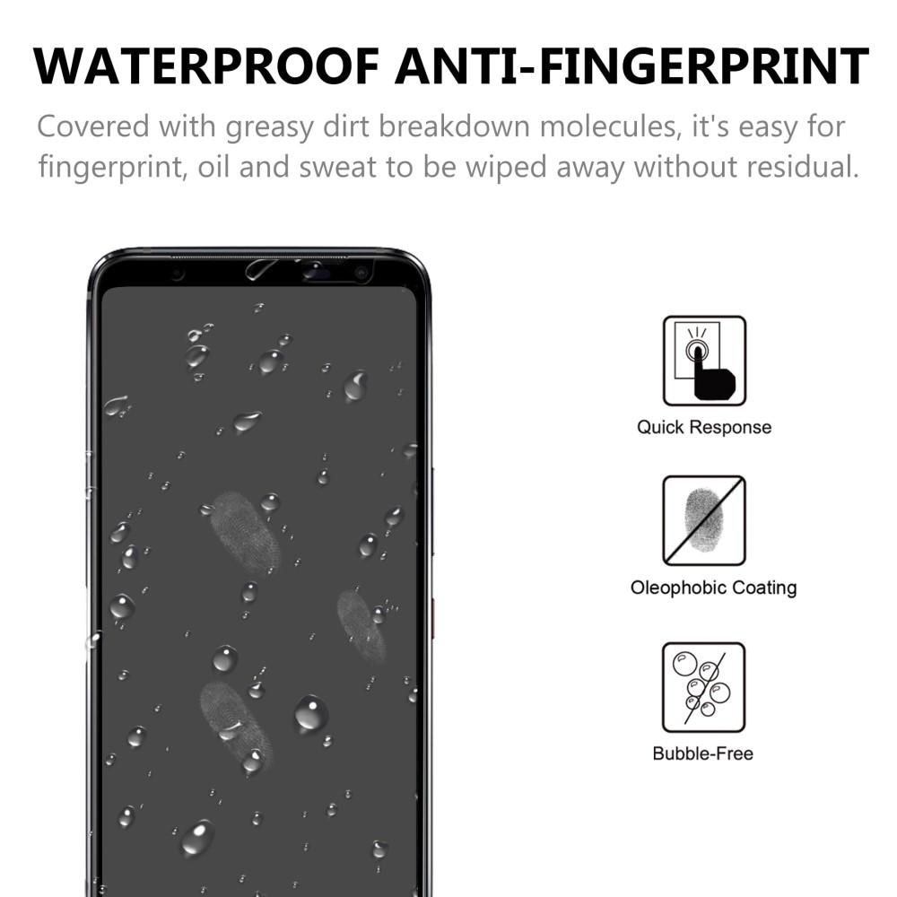Full-fit Hærdet Glas Skærmbeskytter Asus ROG Phone 5