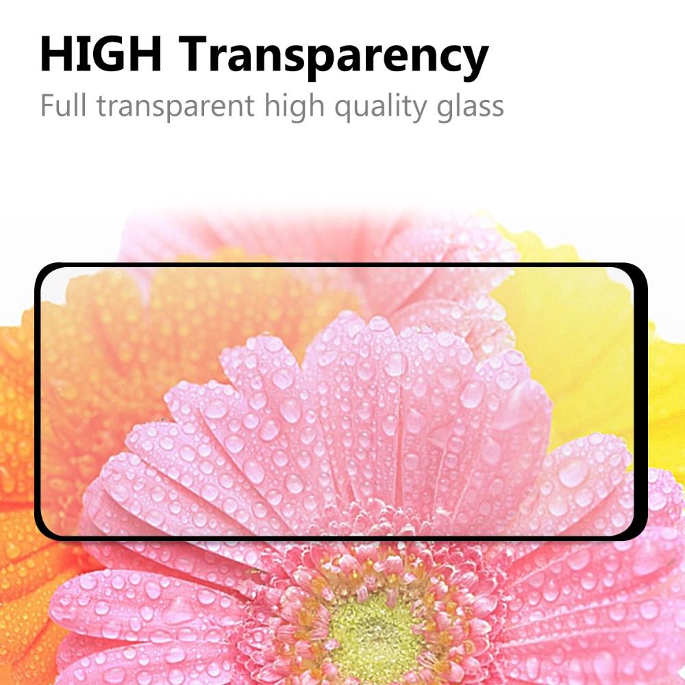 Full-fit Hærdet Glas Skærmbeskytter Huawei P Smart 2021 sort
