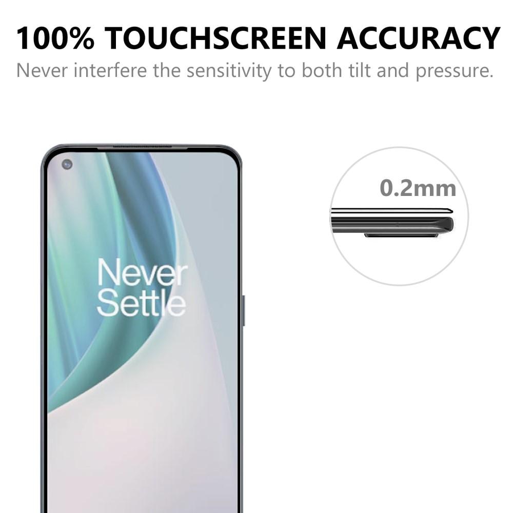 Full-fit Hærdet Glas Skærmbeskytter OnePlus Nord N100