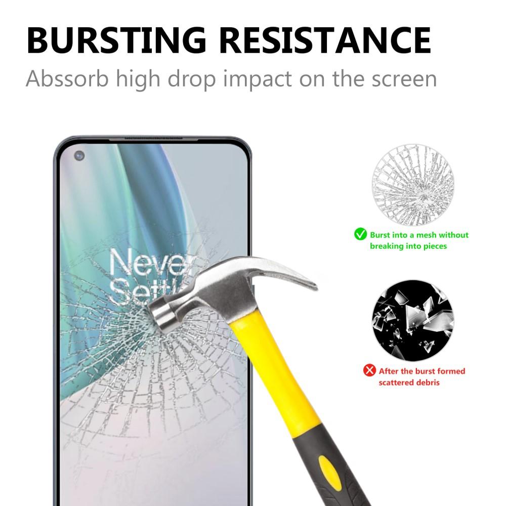 Full-fit Hærdet Glas Skærmbeskytter OnePlus Nord N10 5G