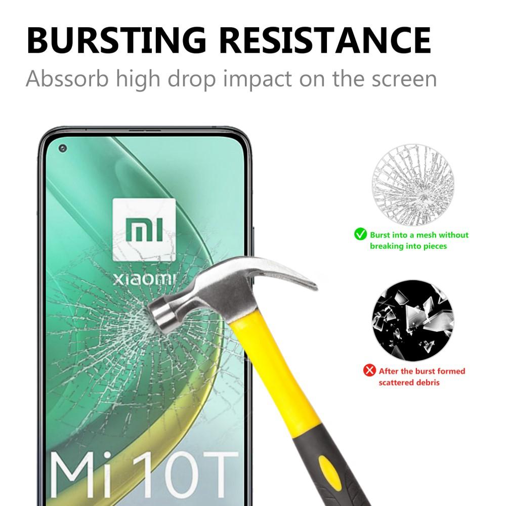Full-fit Hærdet Glas Skærmbeskytter Xiaomi Mi 10T/10T Pro sort