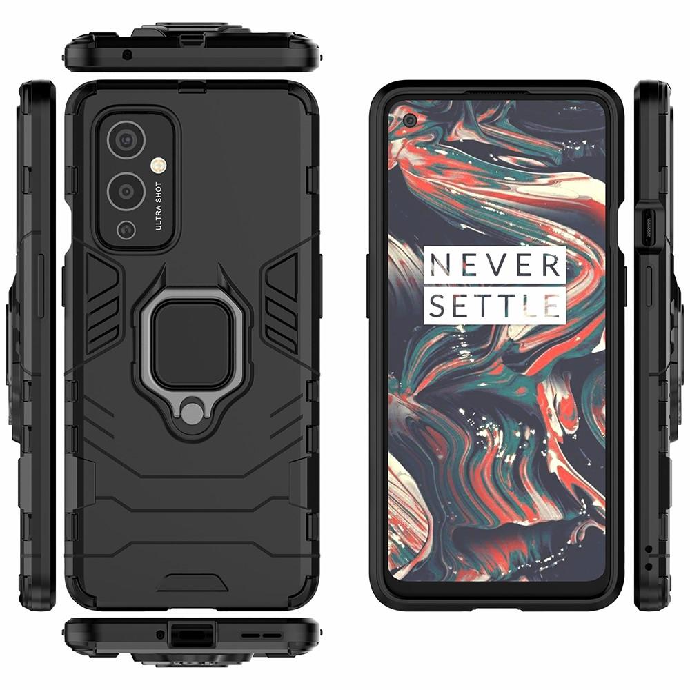 Hybridcover Tech Ring OnePlus 9 sort