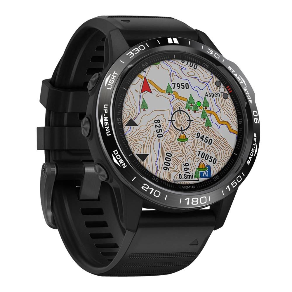 Ramme Garmin Fenix 6X sort