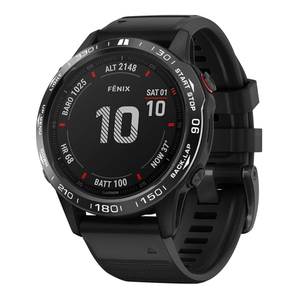 Ramme Garmin Fenix 6X sort