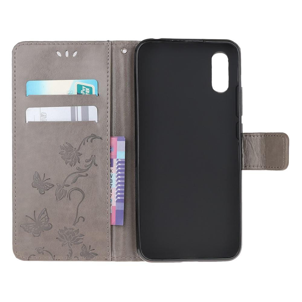 Læderetui Sommerfugle Samsung Galaxy Xcover 5 Grå