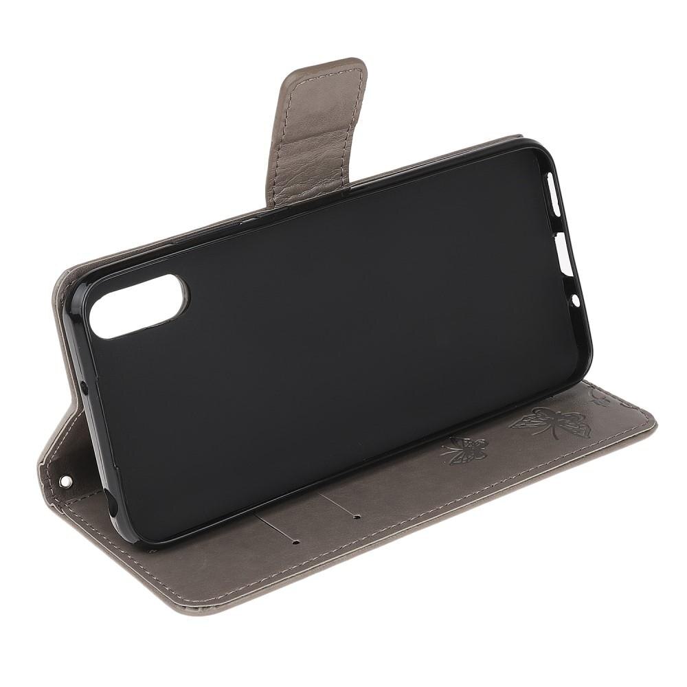 Læderetui Sommerfugle Samsung Galaxy Xcover 5 Grå