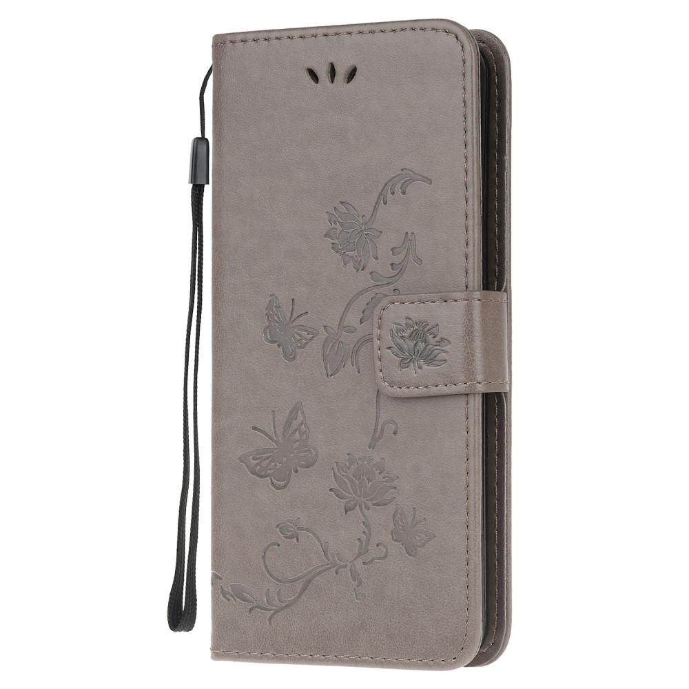 Læderetui Sommerfugle Samsung Galaxy Xcover 5 Grå