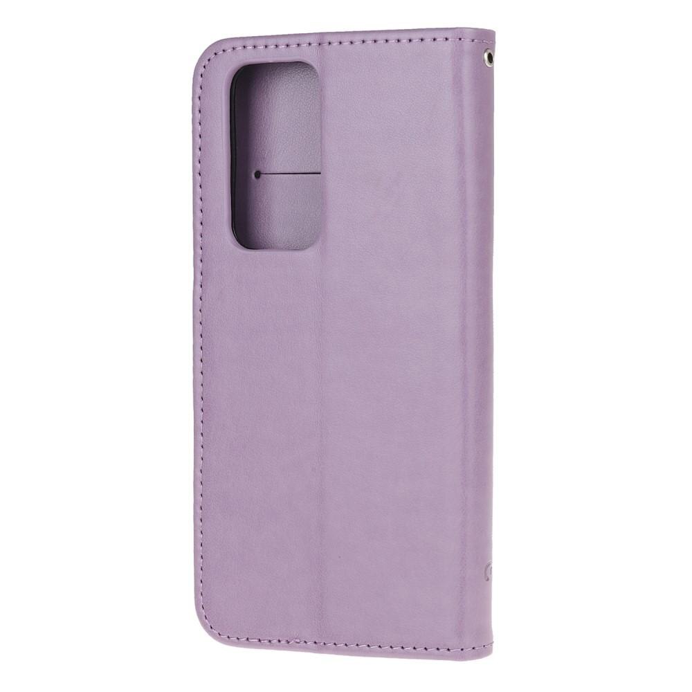 Læderetui Sommerfugle Xiaomi Mi 10T/10T Pro Lilla