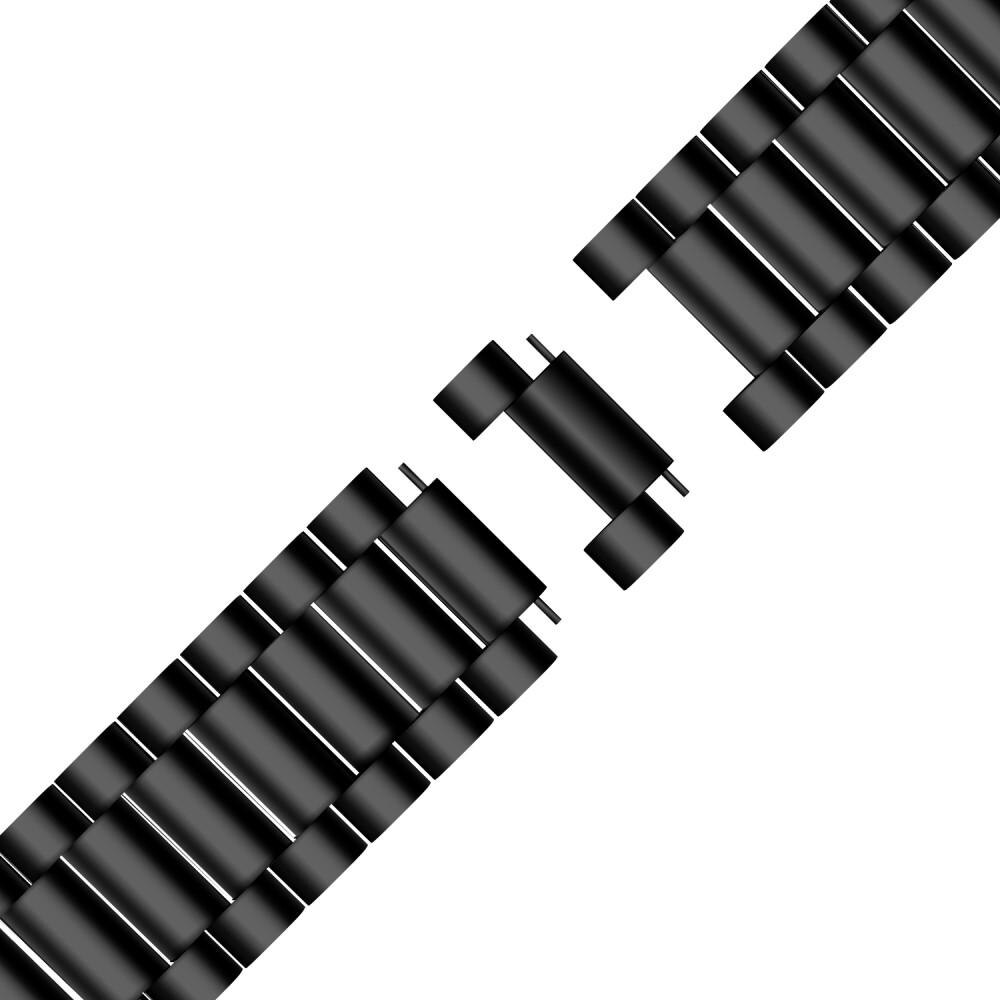 Metalarmbånd Fitbit Versa 3/Sense sort