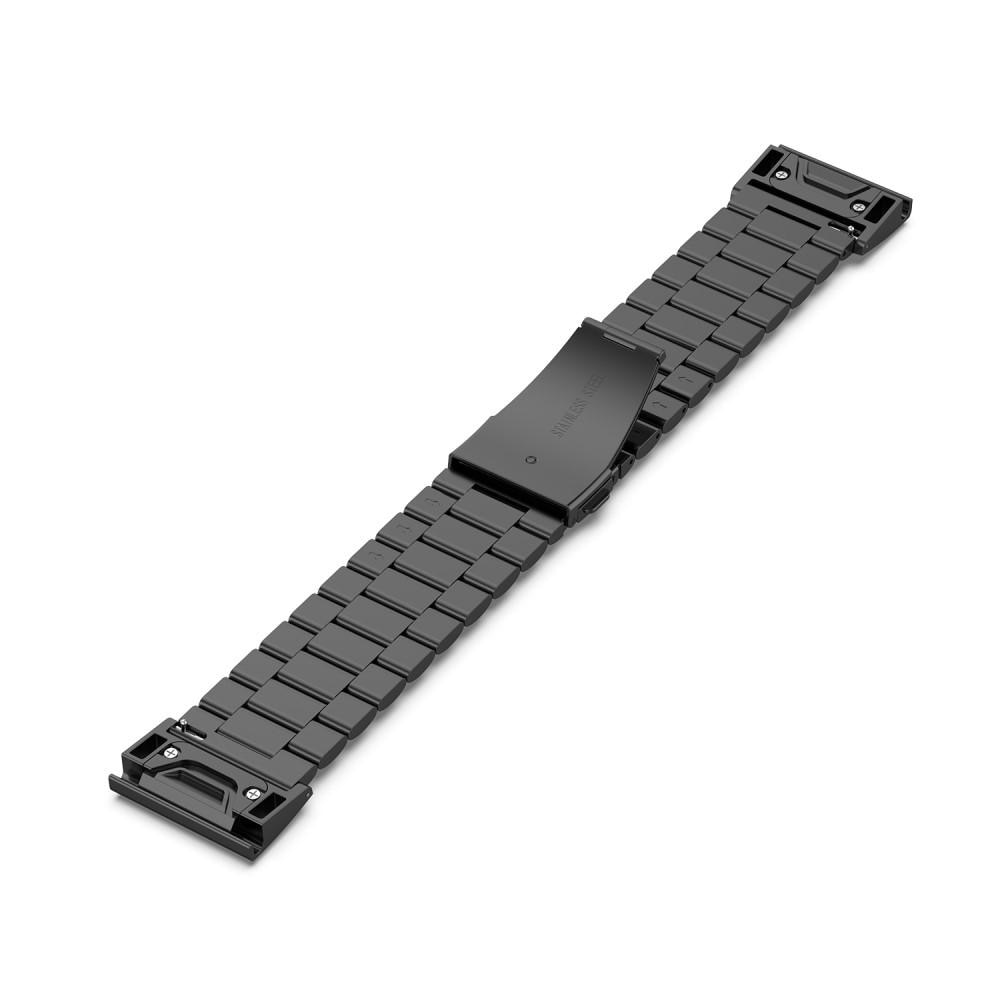 Metalarmbånd Garmin Fenix 5X/5X Plus sort