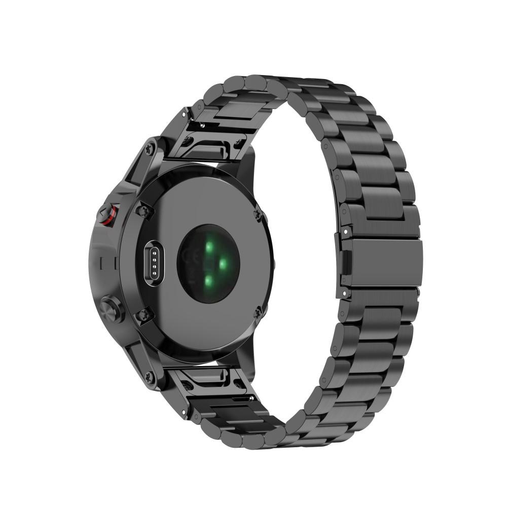 Metalarmbånd Garmin Forerunner 945 sort