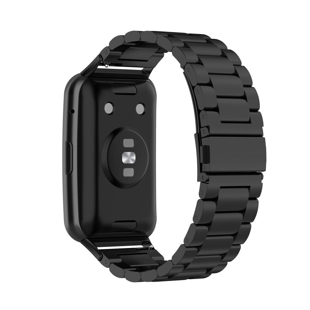 Metalarmbånd Huawei Watch Fit Sort