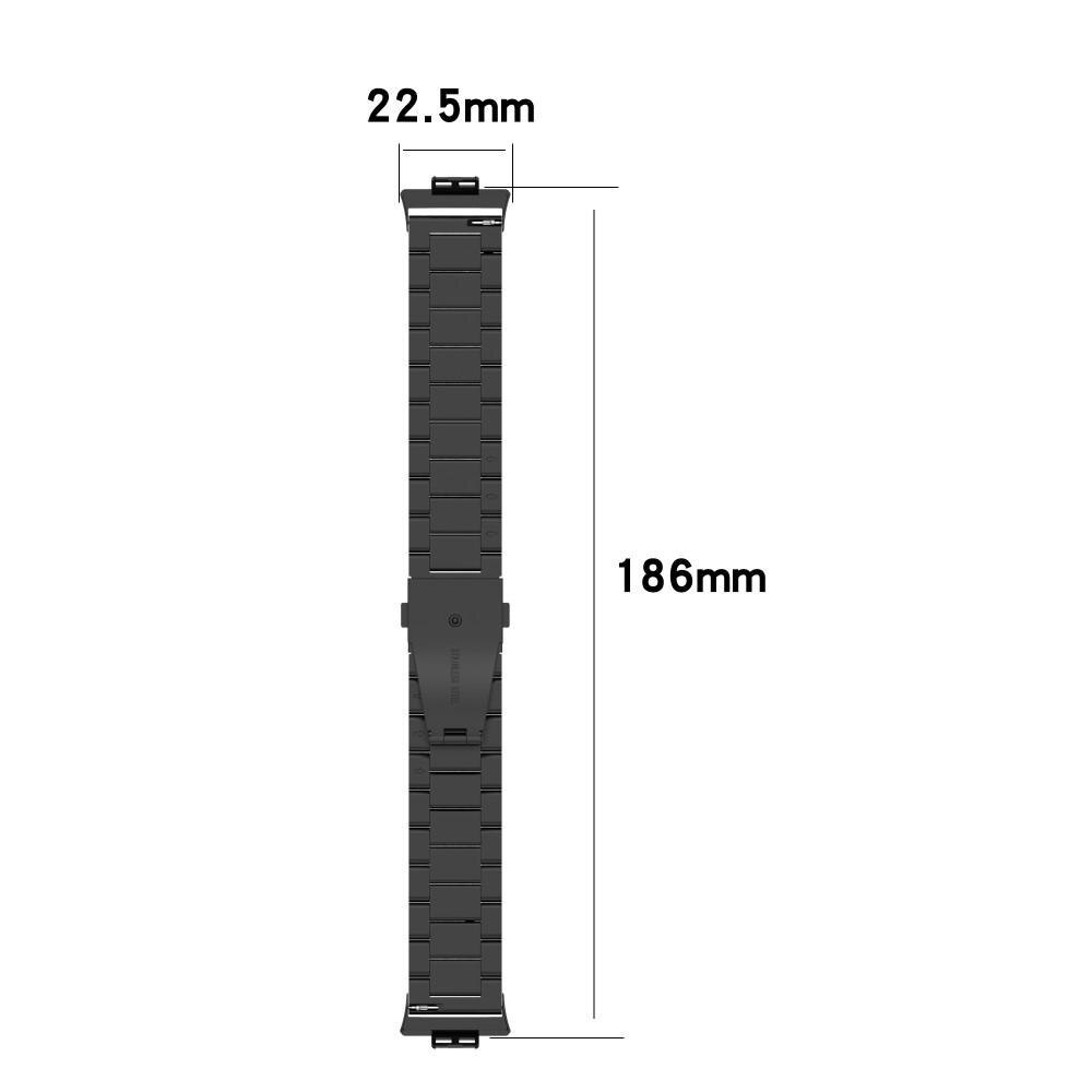 Metalarmbånd Huawei Watch Fit Sort