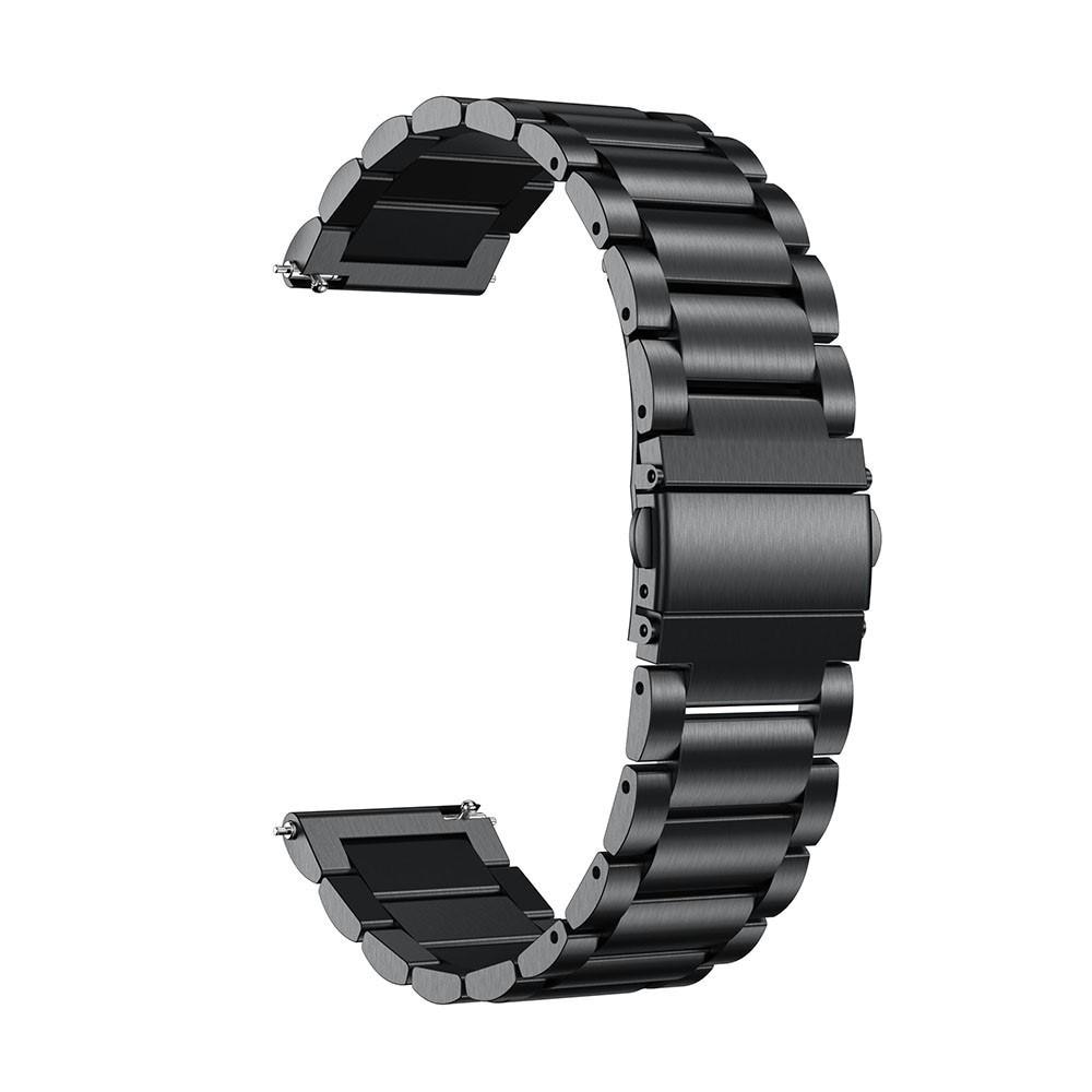 Metalarmbånd Huawei Watch GT 2/3 42mm sort