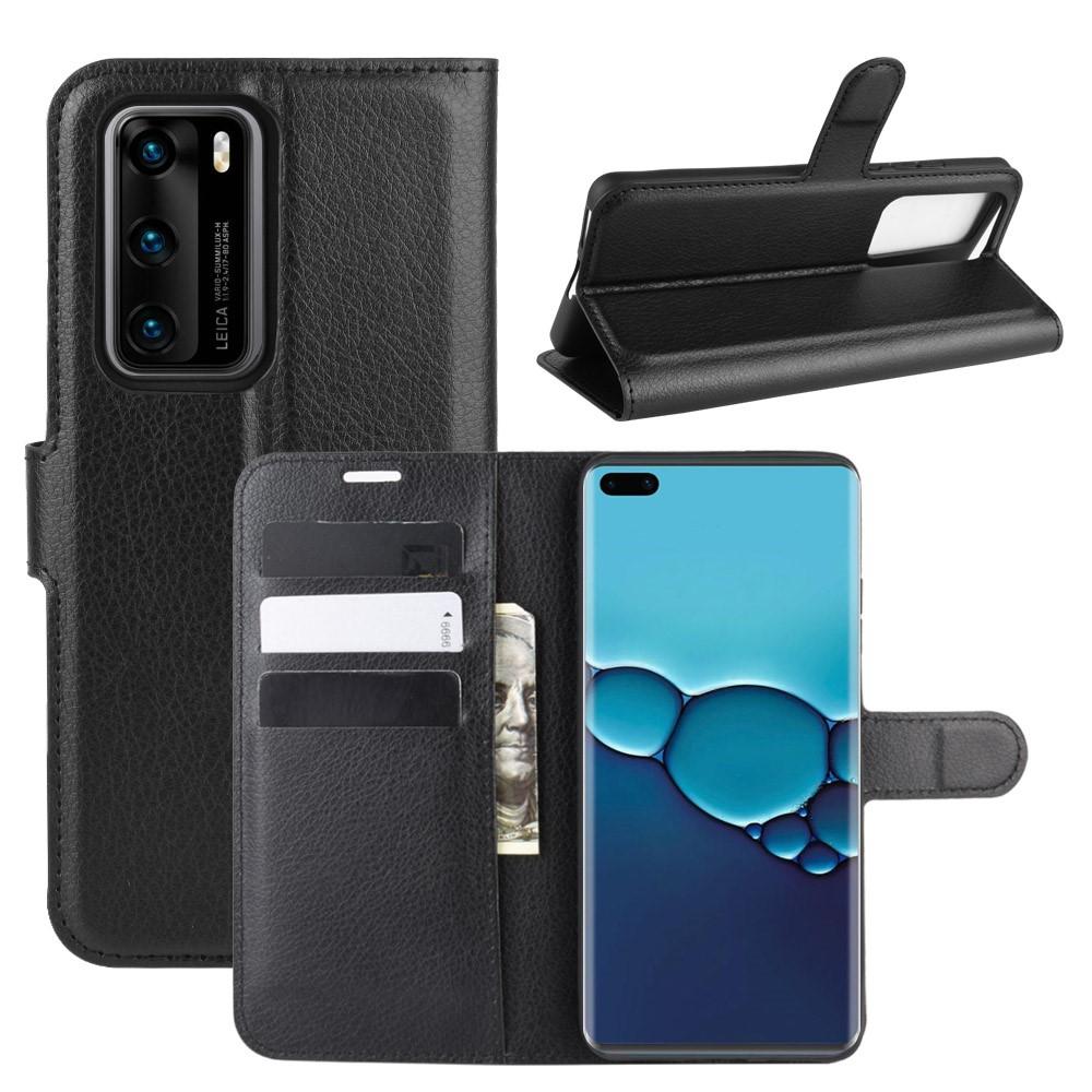 Mobiltaske Huawei P40 sort