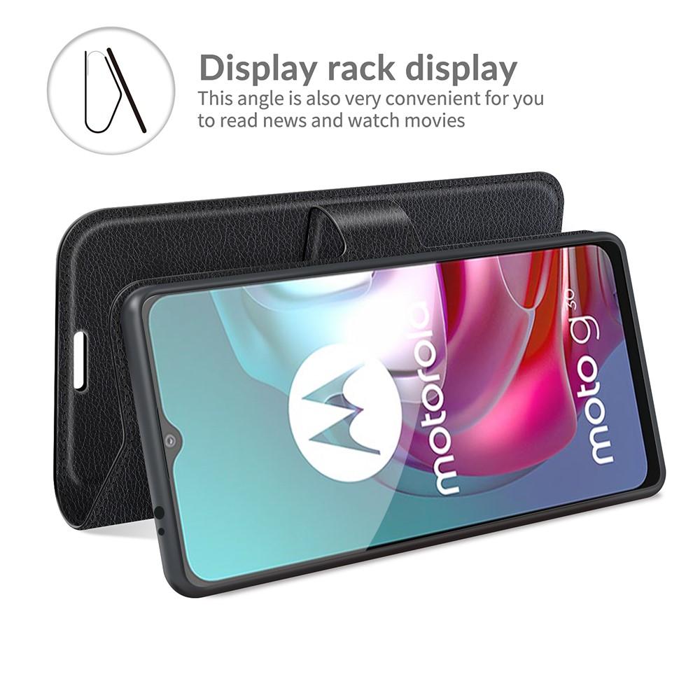 Mobiltaske Motorola Moto G30/Moto G10/Moto G20 Sort